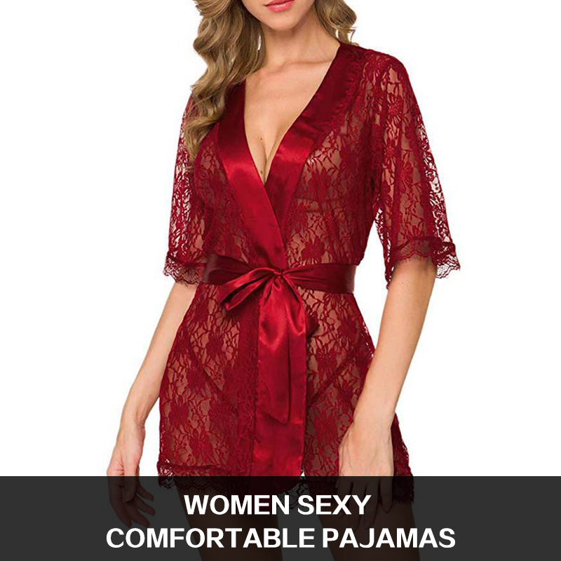 Kimono Sheer Floral - New Hot Sexy Women Floral Lace