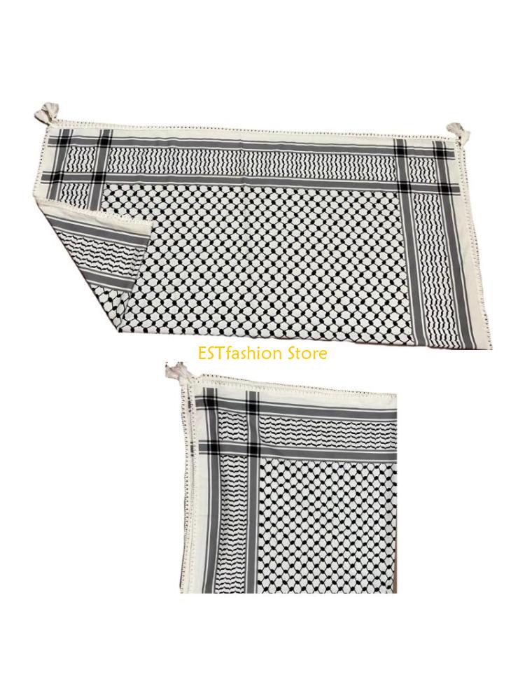 Headband Summer Knit - Y5GC Multi Purpose Lattice Pattern Kerchief