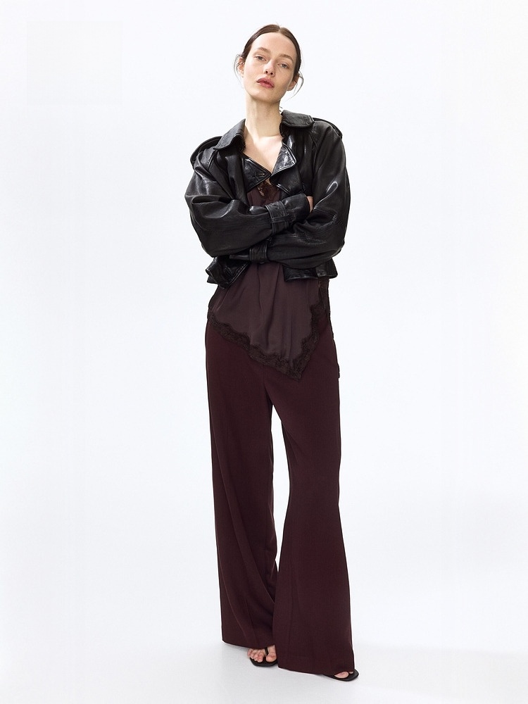 H&M Women's Trousers 2026 Spri - Linen Pant Wide review and price