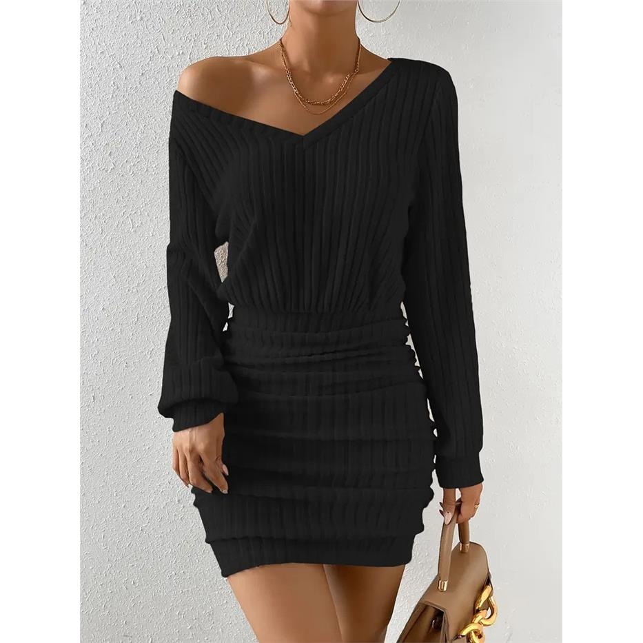 Women's Long Sleeve V-Neck Fle - Linen Dress Wrap review and price