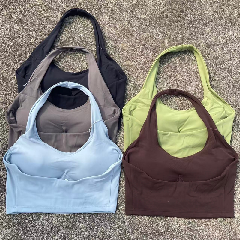 Halter Neck Sports Bra Women G - Bralette Triangle Set review and price