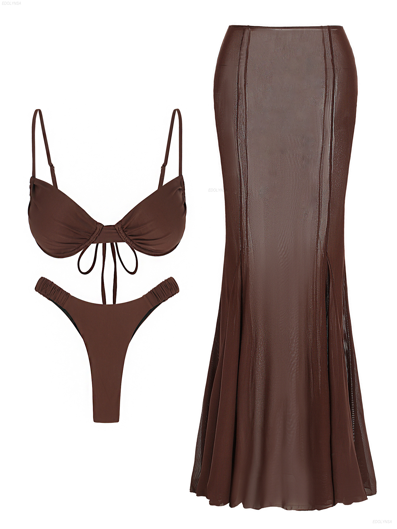 Ruched Bathing Suit with Cover - Swimsuit Bikini Ruched review and price