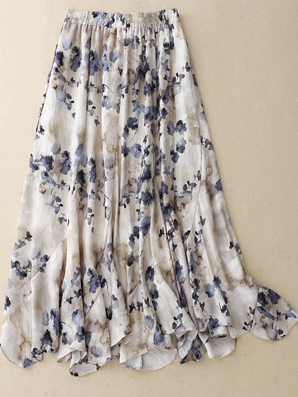 Floral A-Line Skirt Women's El - Midi Skirt Floral review and price