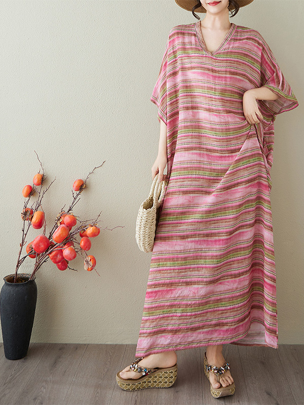 Knee-Length Wrap Long Dress Su - Linen Dress Wrap review and price