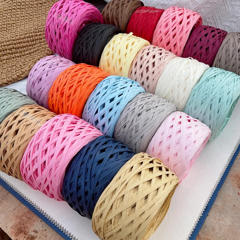 180m raffia Yarn paper Grass f - Crochet Bag Raffia review and price