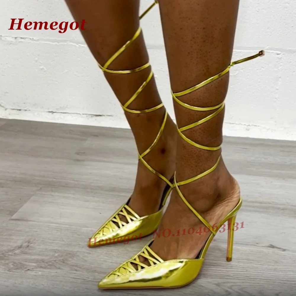 Patent Leather Cut Out Sandals - Sandal Strappy Heeled review and price
