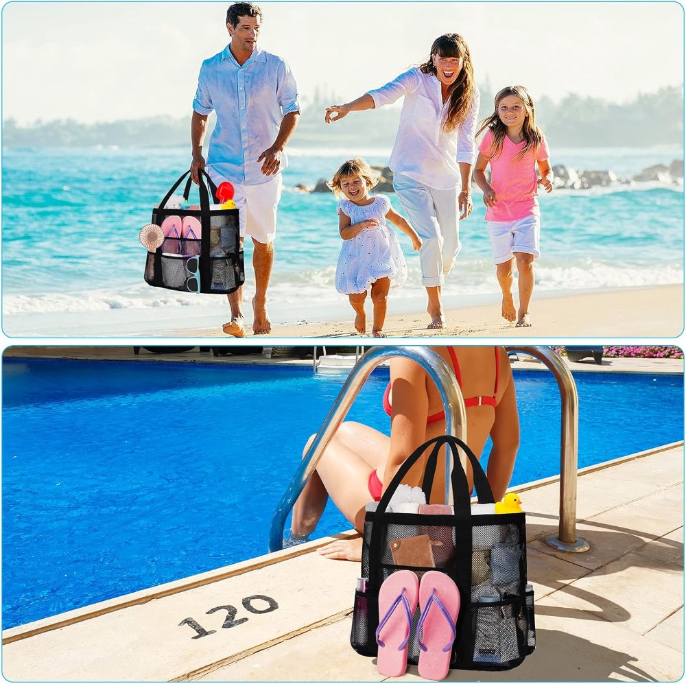 Women's Mesh Beach Bag - Water - Tote Bag Beach review and price