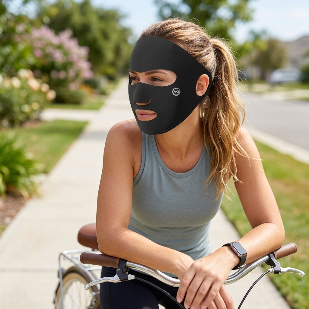 Ice Silk Sun Protection Mask F - Headband Summer Knit review and price