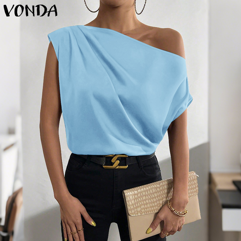 Plus Size 5XL VONDA Women Blou - Blouse Off Shoulder review and price