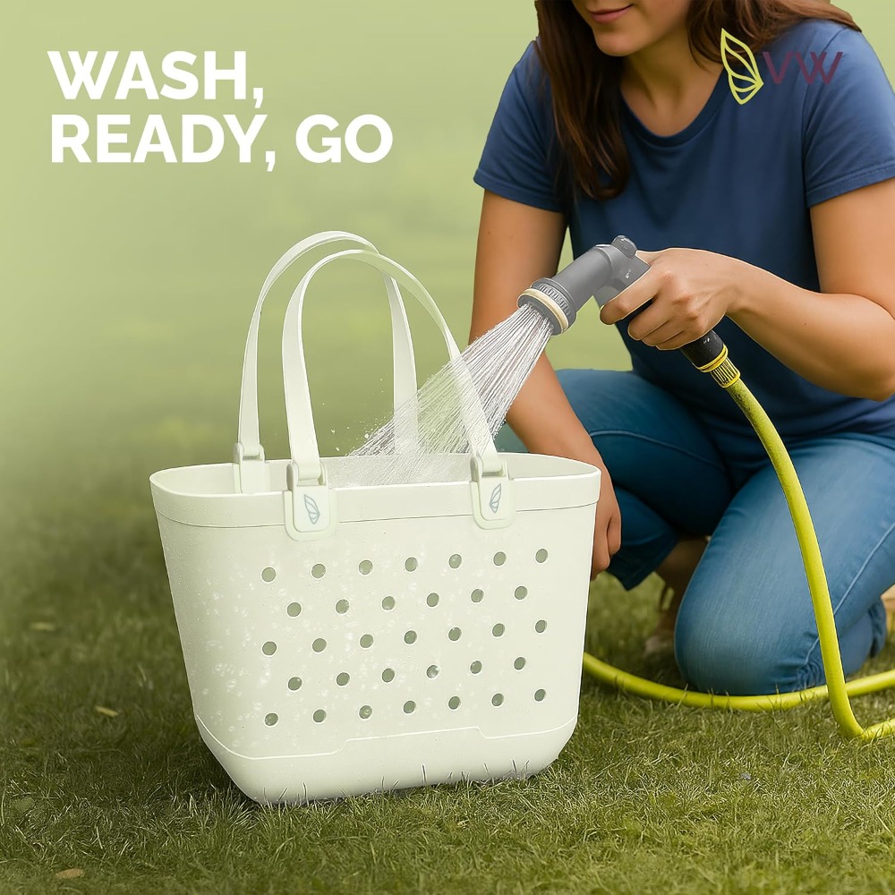 Large Rubber Beach Tote Bag -  - Tote Bag Beach review and price