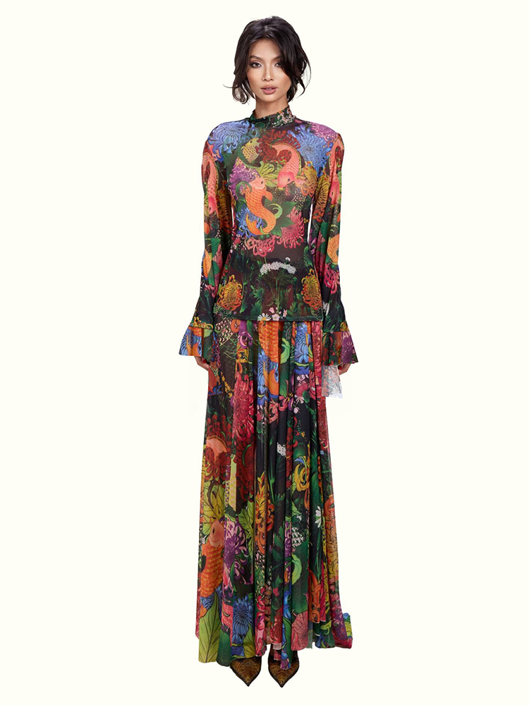 Weird Puss Colorful Floral Pri - Romper Floral Print review and price
