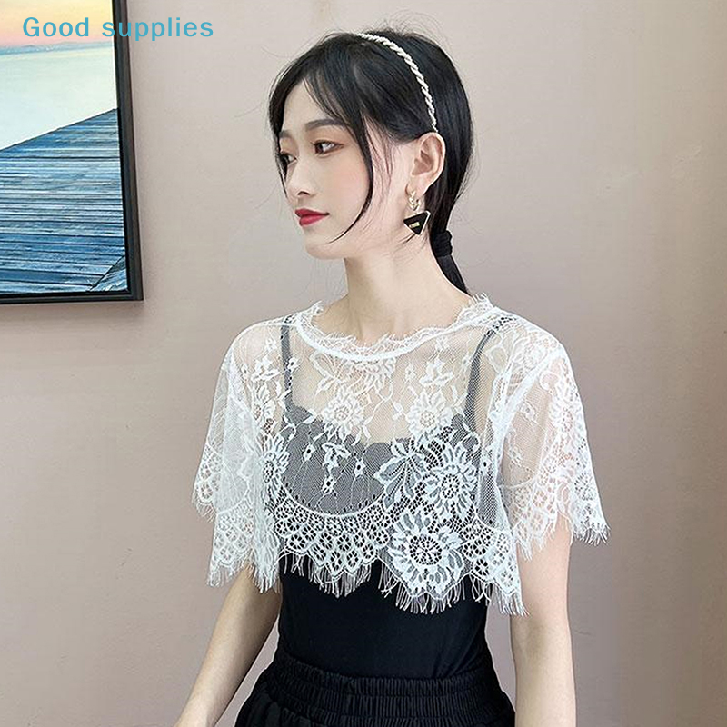 nimbleWomen Scarf Lace Lace Sh - Blouse Off Shoulder review and price