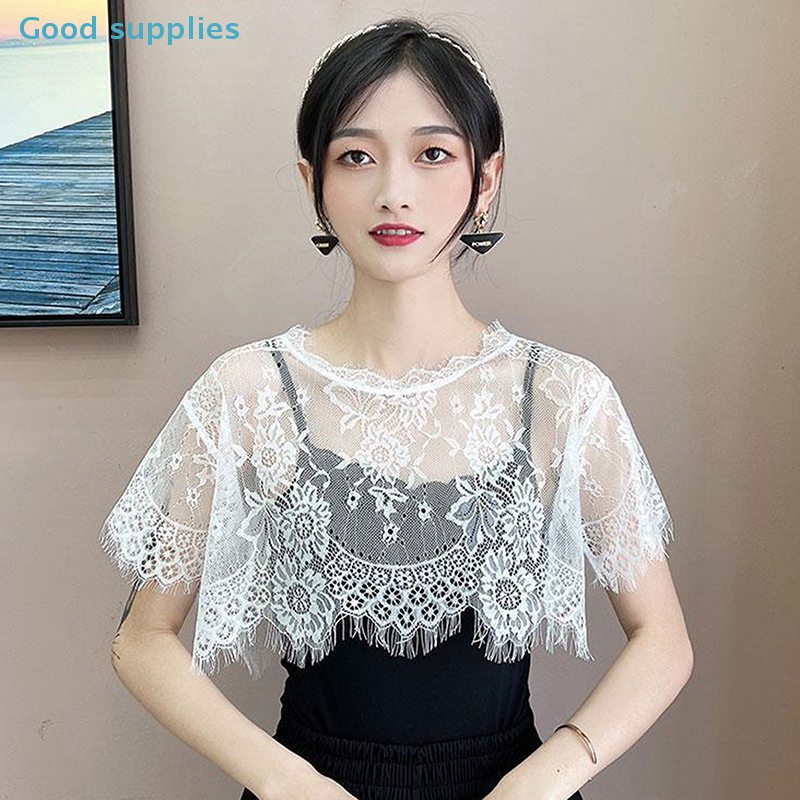 nimbleWomen Scarf Lace Lace Sh - Blouse Off Shoulder review and price