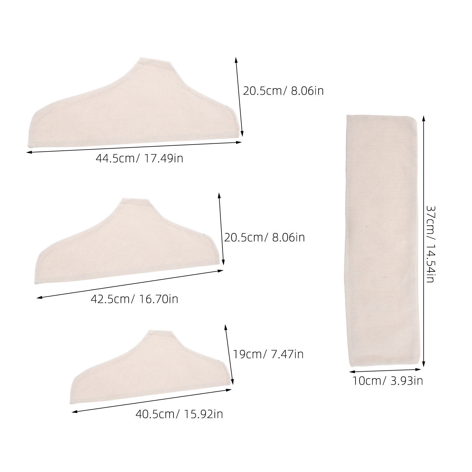 4pcs Anti Slip Hanger Cover Co - Linen Dress Wrap review and price