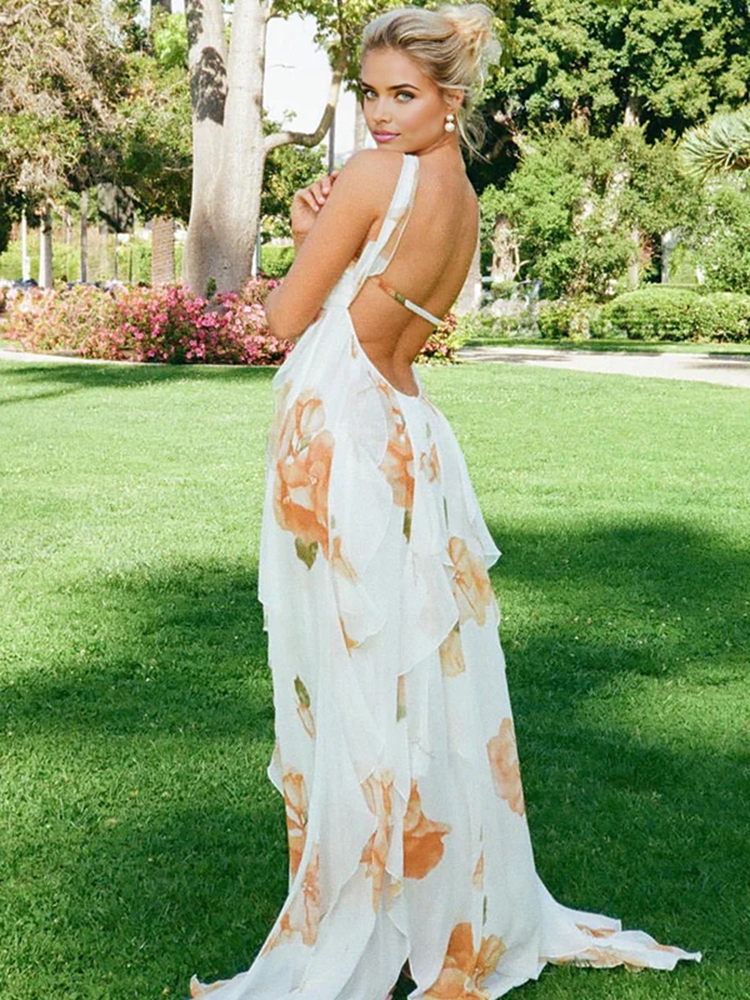 Boho Floral Maternity Photosho - Maxi Dress Halter review and price
