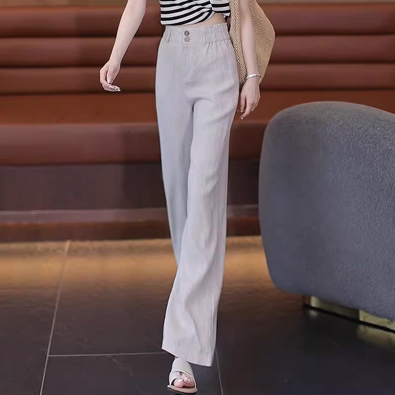 Summer Cool Linen Straight Pan - Linen Pant Wide review and price