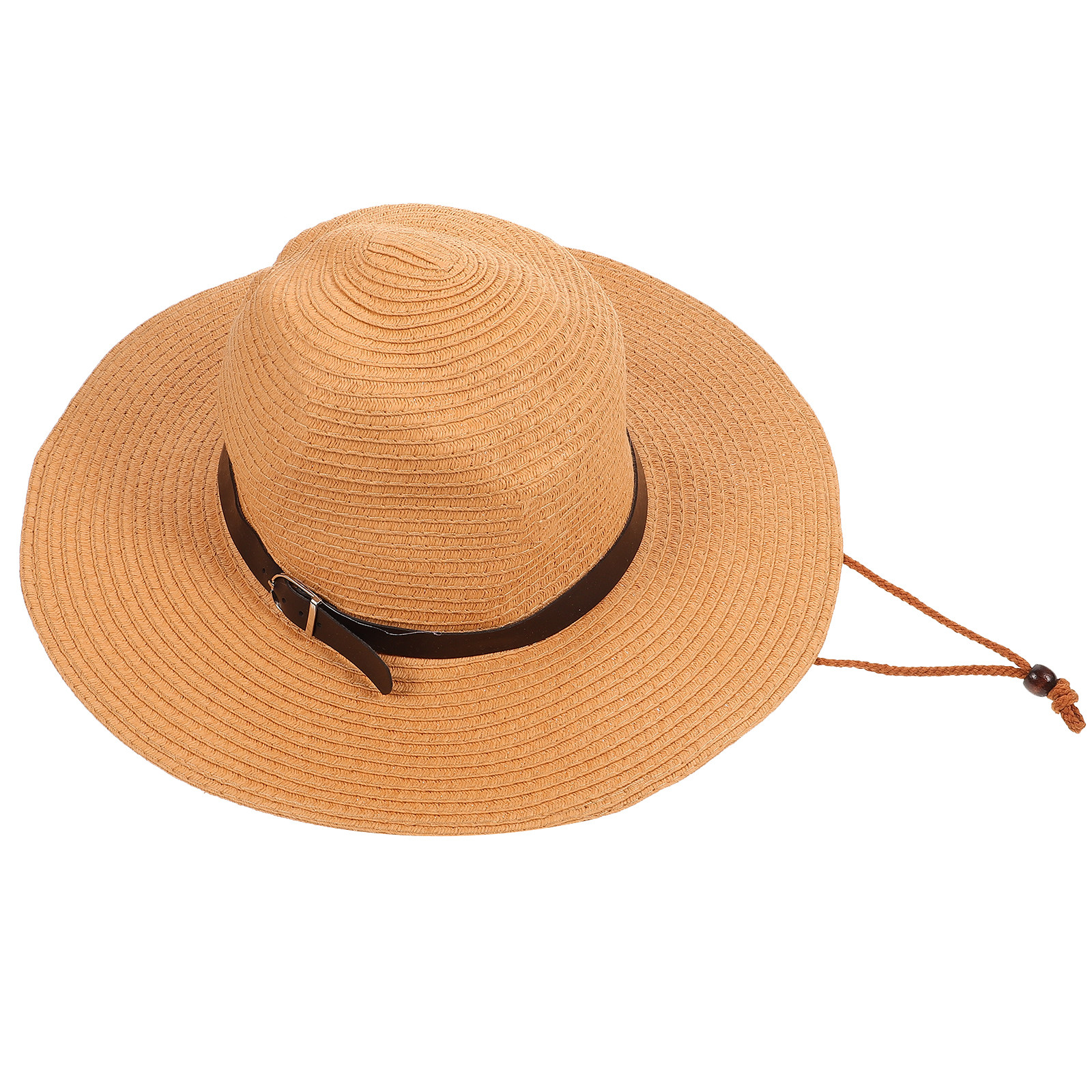 Men Wide Brim Straw Sun Hat Kh - Hat Floppy Wide review and price