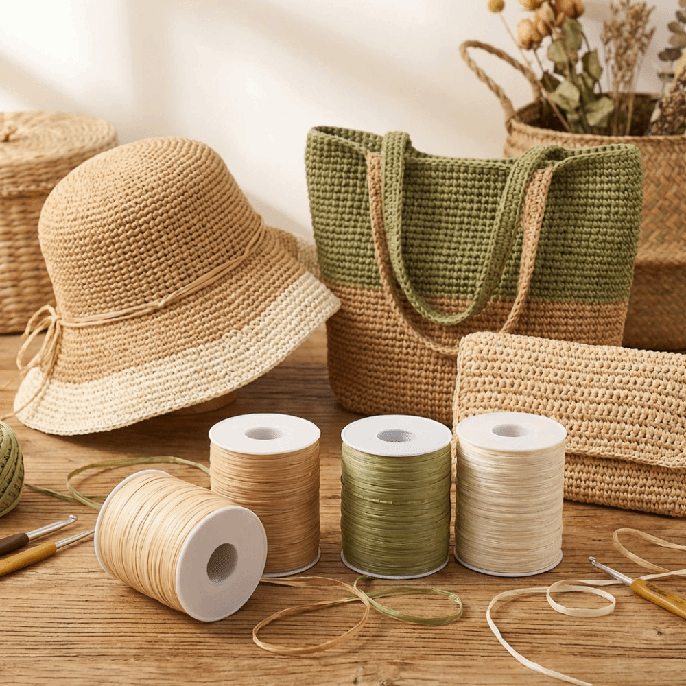 Premium Quality 120M Per Roll  - Crochet Bag Raffia review and price