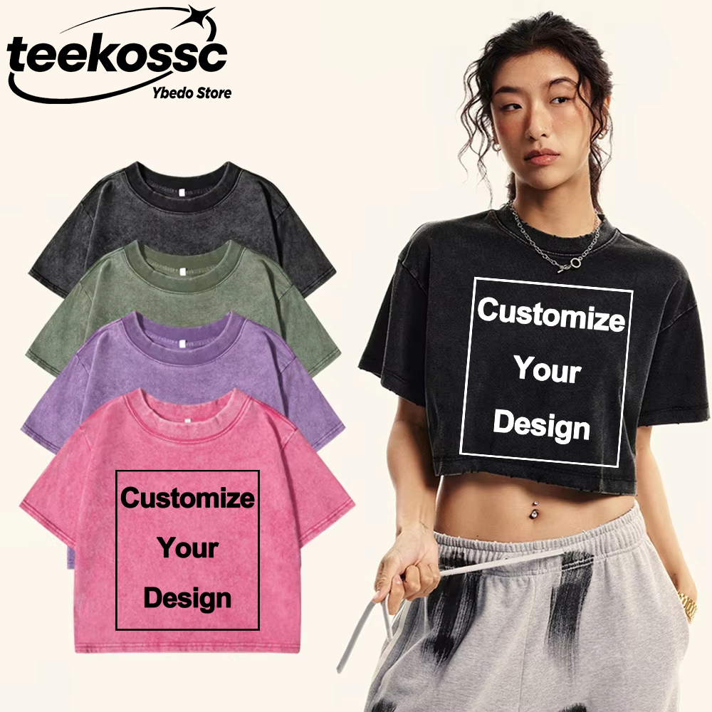 Y2k Custom Solid Washed T-Shir - Crop Top Crochet review and price