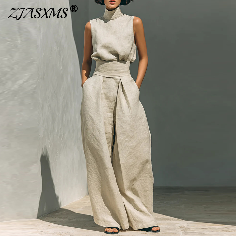 Vintage Solid Cotton Linen Sui - Linen Pant Wide review and price