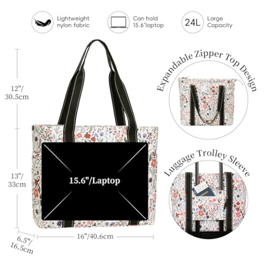 Tote Bag for Women with Laptop - Tote Bag Beach review and price