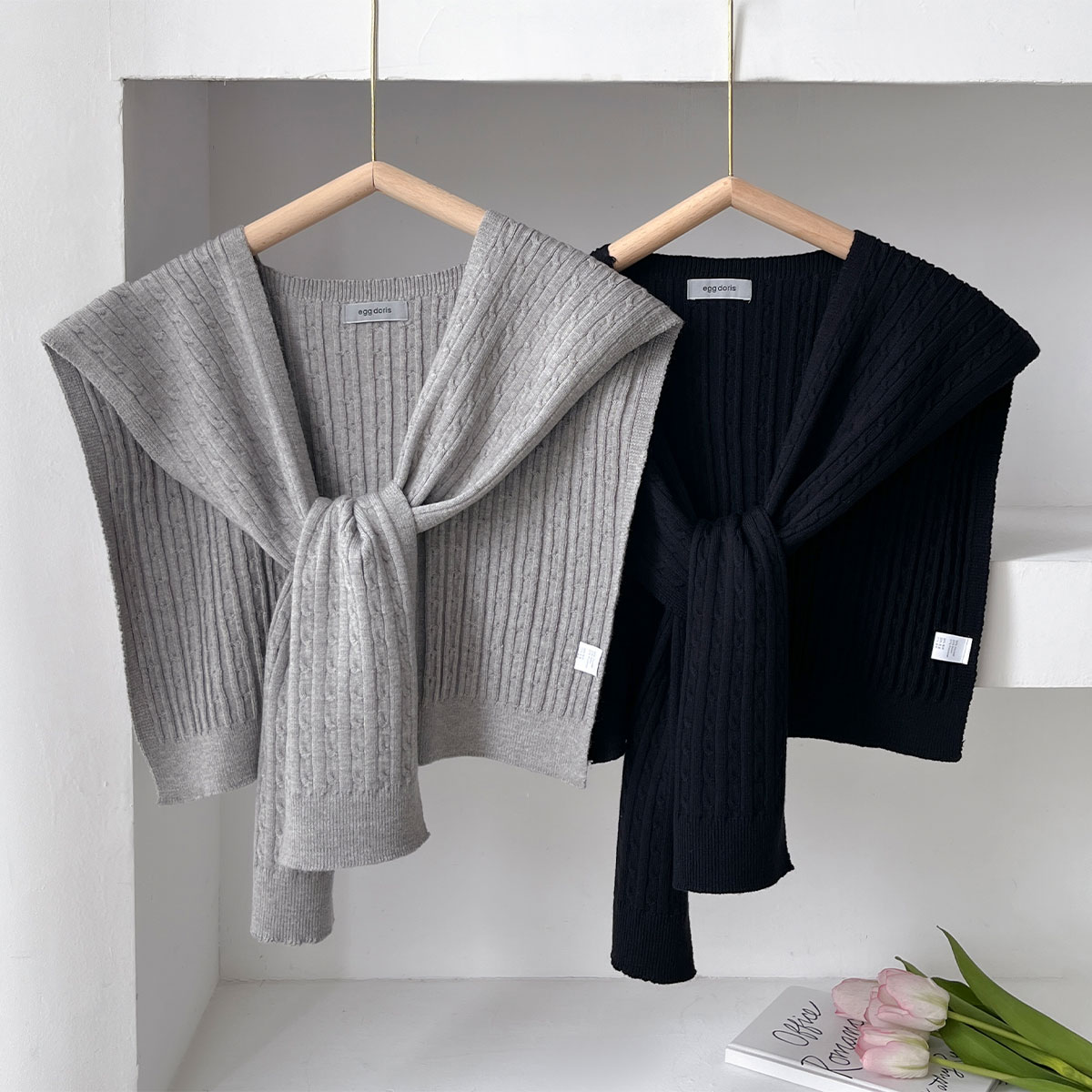 NEW Korean Autumn Knit Shawl F - Blouse Off Shoulder review and price